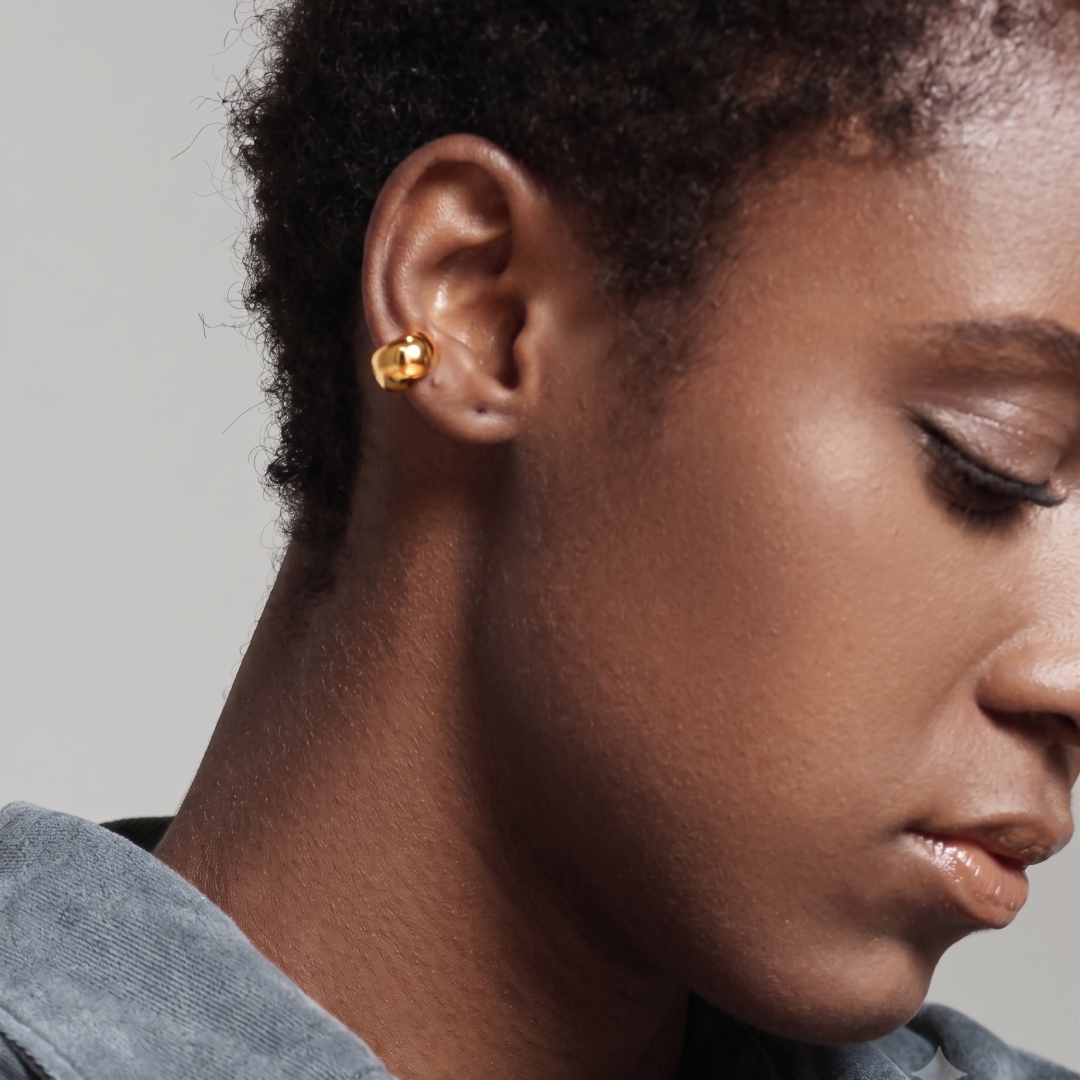 18K Gold Plated Vickie Ear Cuff