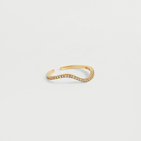Solid Gold Diamond Band Ring