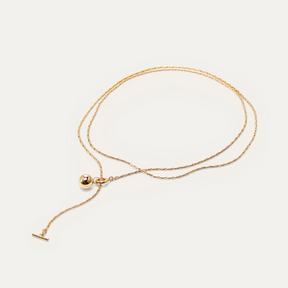 14K Gold Plated Constance Wrap Chain