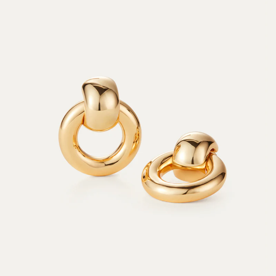 Puffy Mega Faye Knocker Earrings