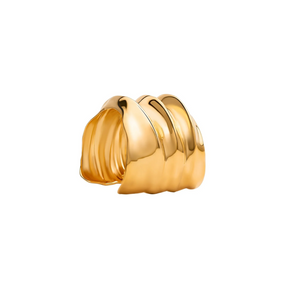Statement Ripple Cuff Bracelet