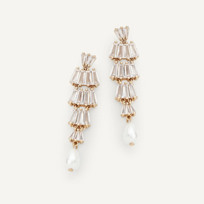 14K Gold Plated Elora Drop Earrings