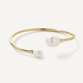 Nara Adjustable Pearl Cuff Bracelet