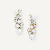 Statement Serena Pearl Drop Earrings