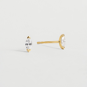 Lab-Grown Diamond Marquise Stud Earrings