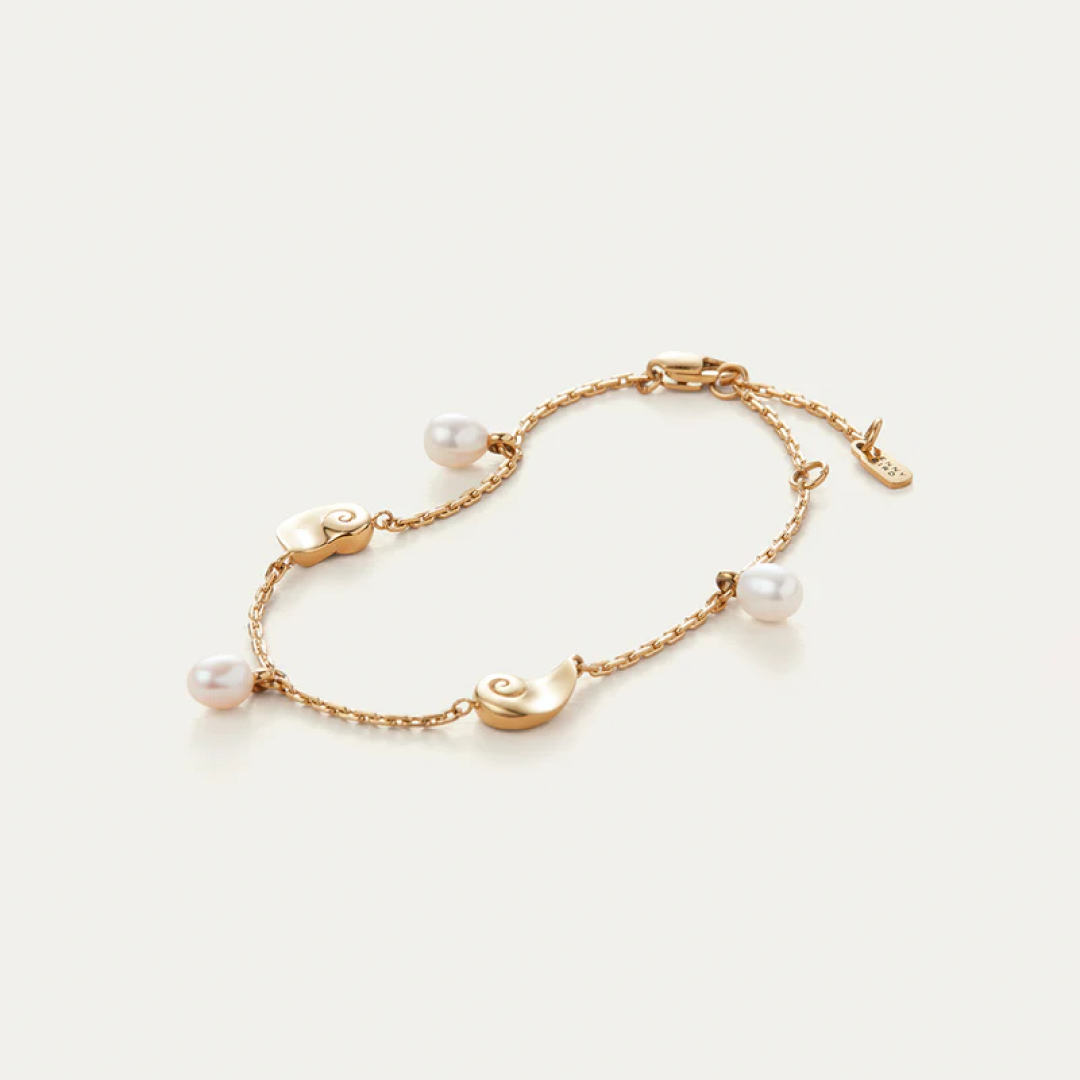 Minimalist Lucille Pearl Bracelet