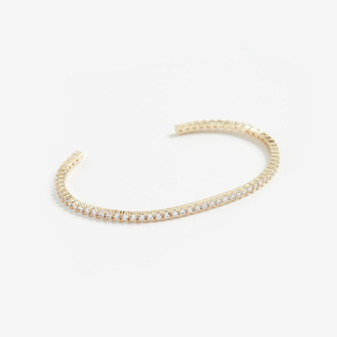 Bianca Tennis Cuff Bracelet