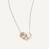 Sadie Pearl Cluster Pendant Necklace