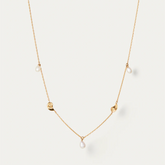 Minimalist Lucille Pearl Necklace