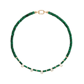 Malachite Selene Choker Necklace