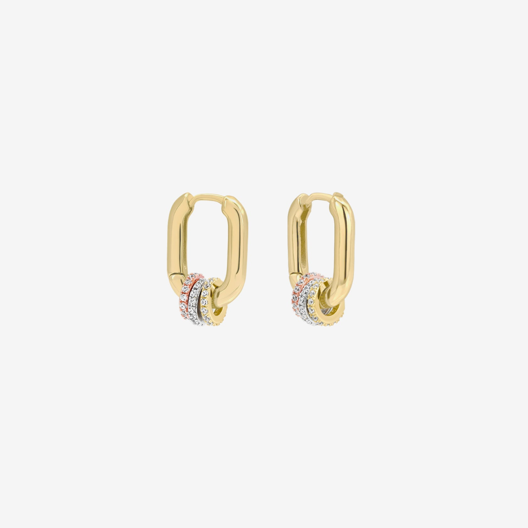 Cosmo Gaia Charm Huggies