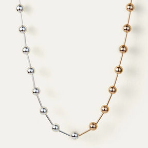 Two-Tone Celeste Beaded Necklace