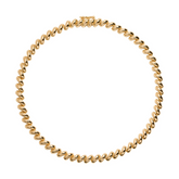 Statement 14k Gold Marcos Chain Necklace