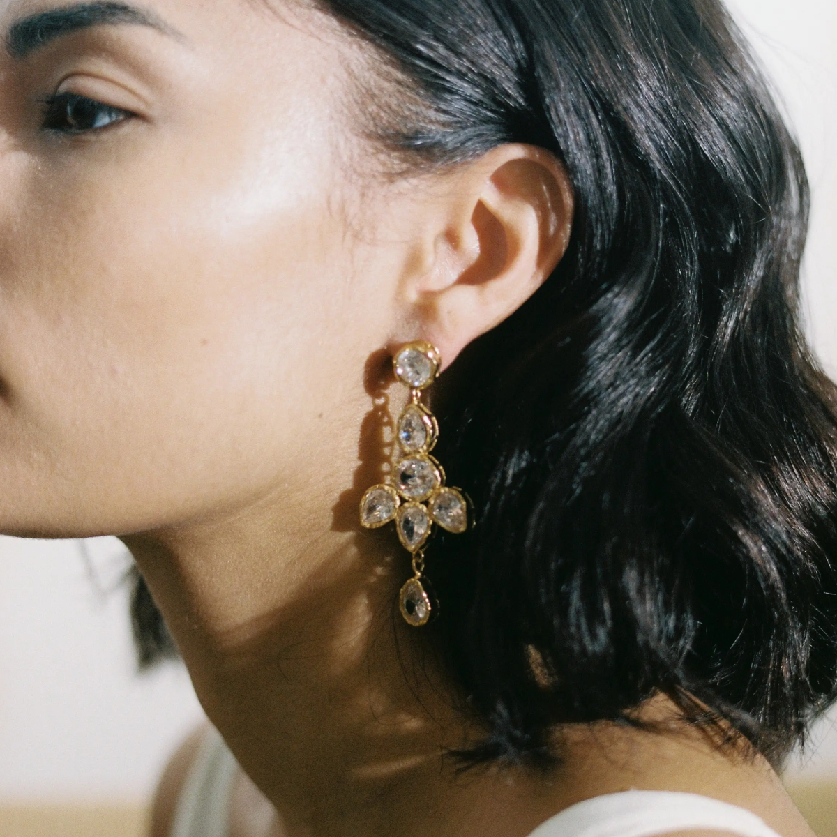 22K Gold Plated Serafina Dangle Earrings