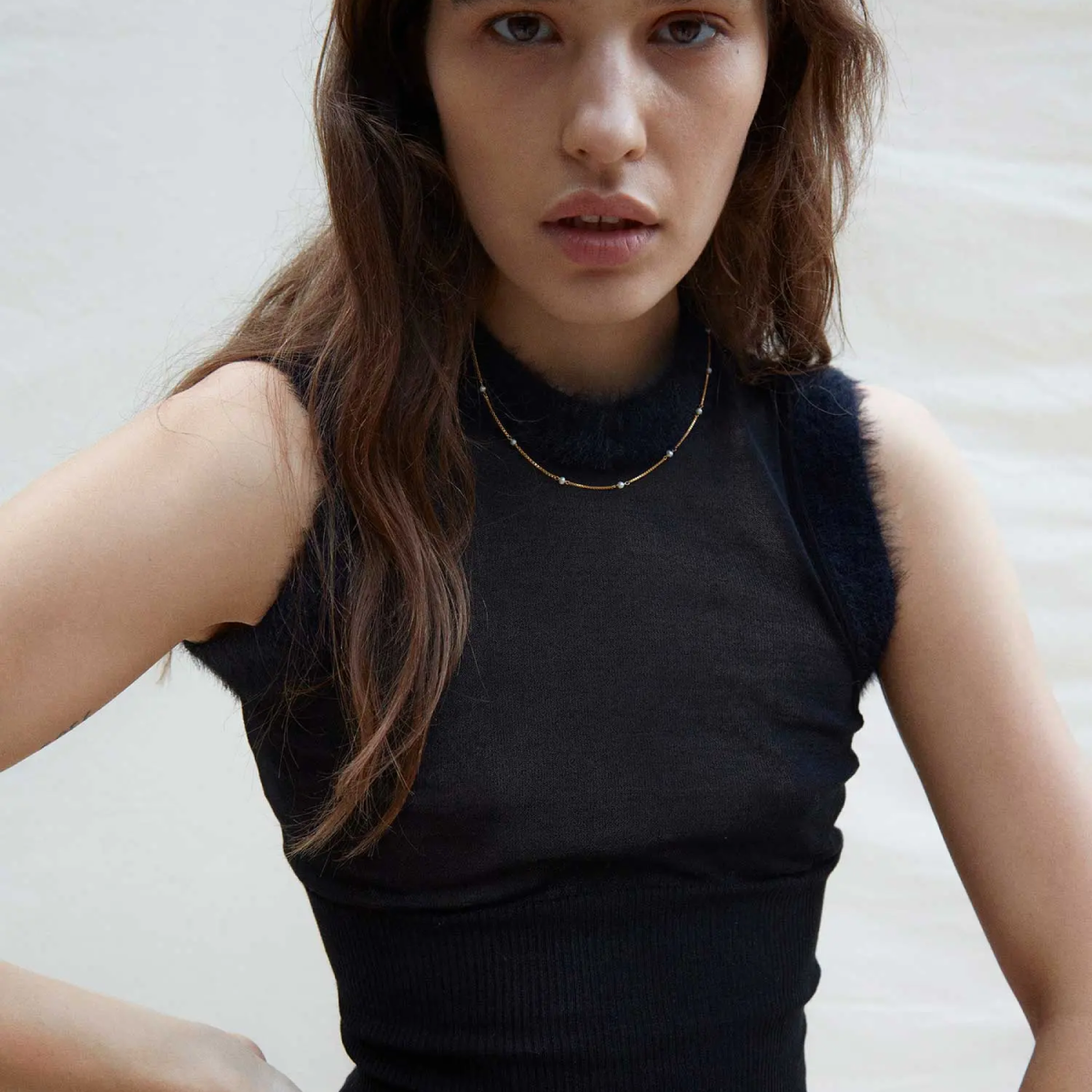 22K Gold Plated Venus Chain Necklace