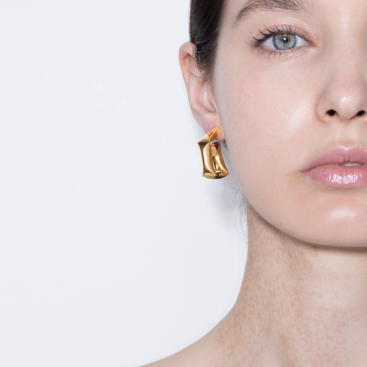 18K Gold Plated Tina Wrapped Earrings