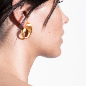 Fluid Matte Finish Camille Earrings