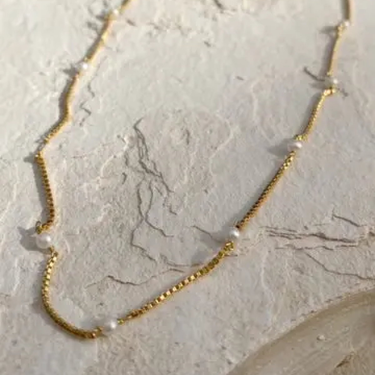 22K Gold Plated Venus Chain Necklace