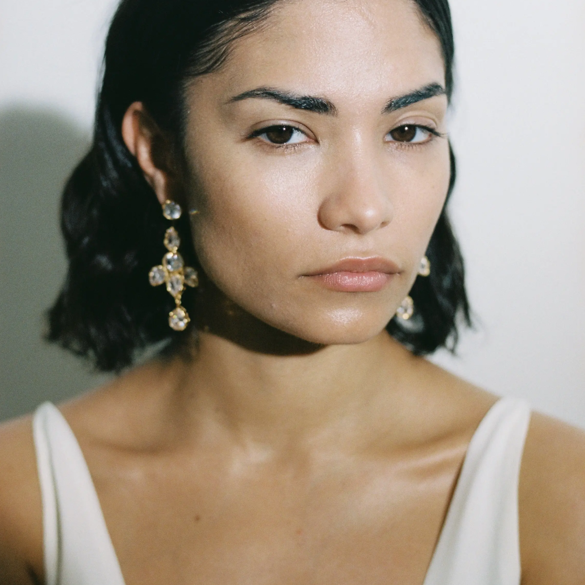 22K Gold Plated Serafina Dangle Earrings