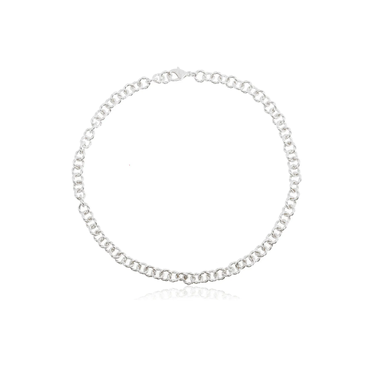 Rhodium Plated Mayal Necklace