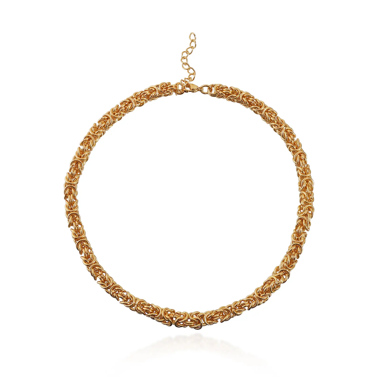 22K Gold Plated Cinque Necklace