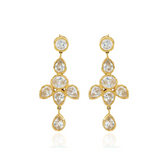 22K Gold Plated Serafina Dangle Earrings