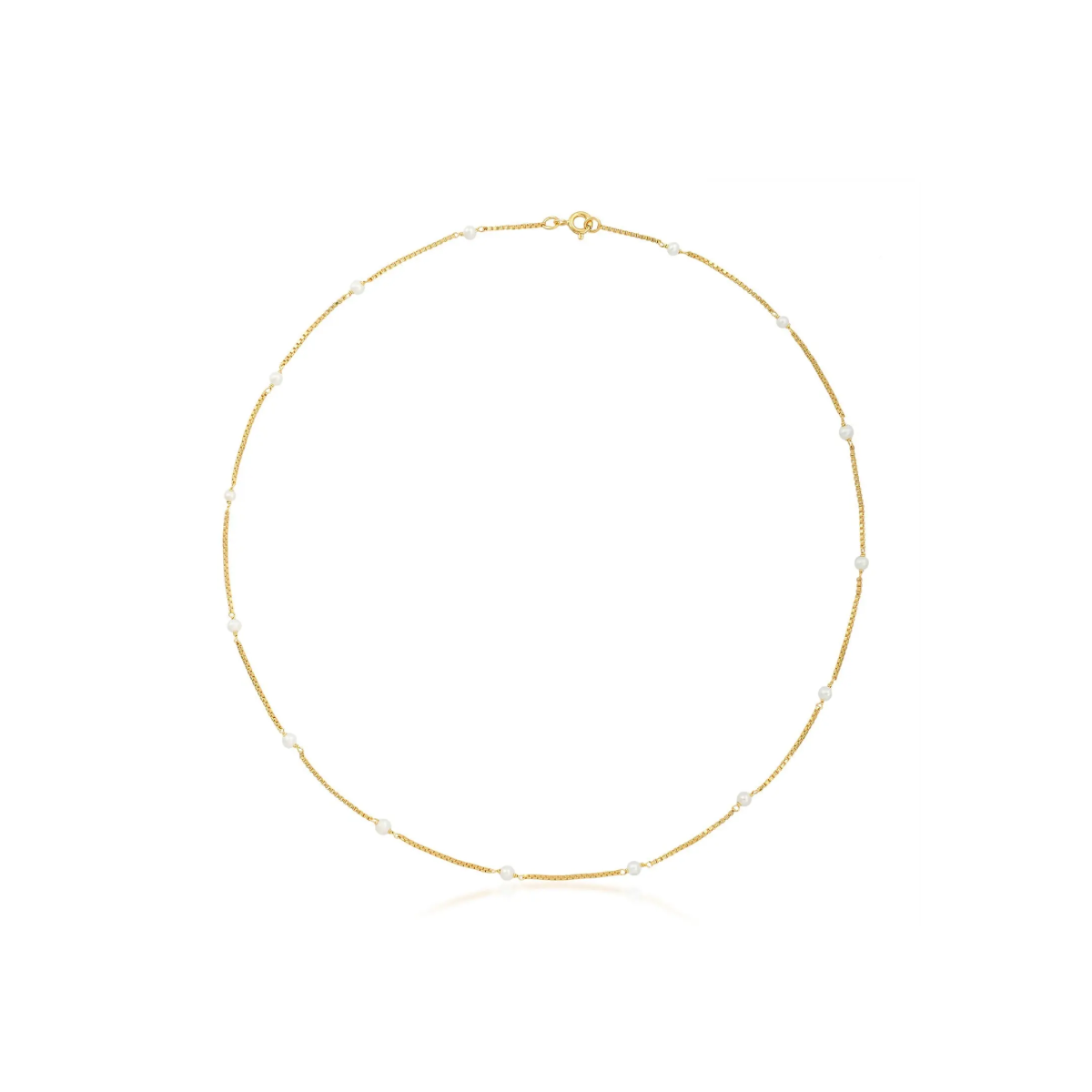 22K Gold Plated Venus Chain Necklace