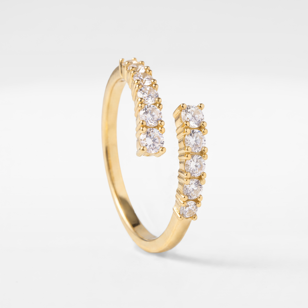 Lab Grown Diamond Brioche Cluster Ring