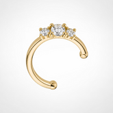 Lab Grown Diamond Cluster Ear Cuff