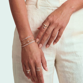 Lab Grown Diamond Chain Link Bracelet