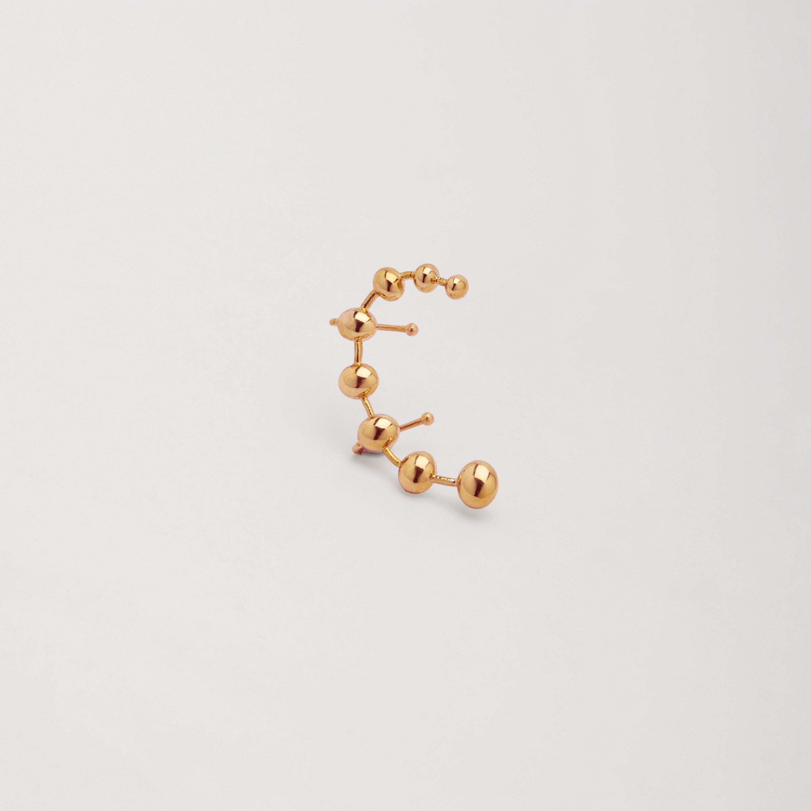 Adjustable Bubble Statement Ear Cuff