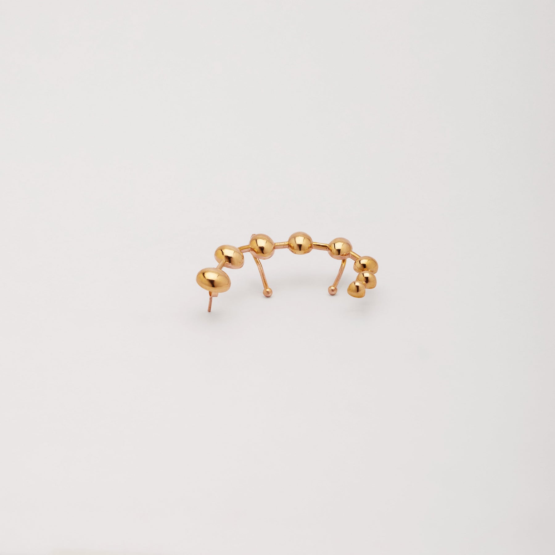 Adjustable Bubble Statement Ear Cuff