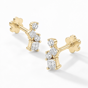 Diya Lab-Grown Diamonds Climber Earrings