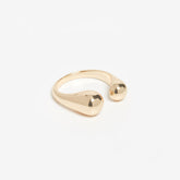 14K Gold Plated Gina Open Ring