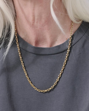 14K Gold Plated Dhani Chain Necklace