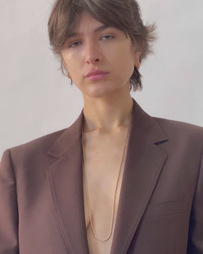 14K Gold Plated Constance Wrap Chain