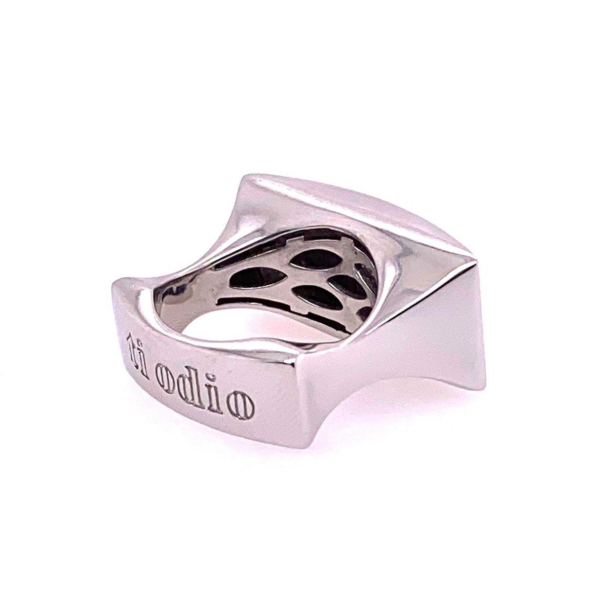 Ti Amo Engraved Sterling Silver Ring - Tanzire