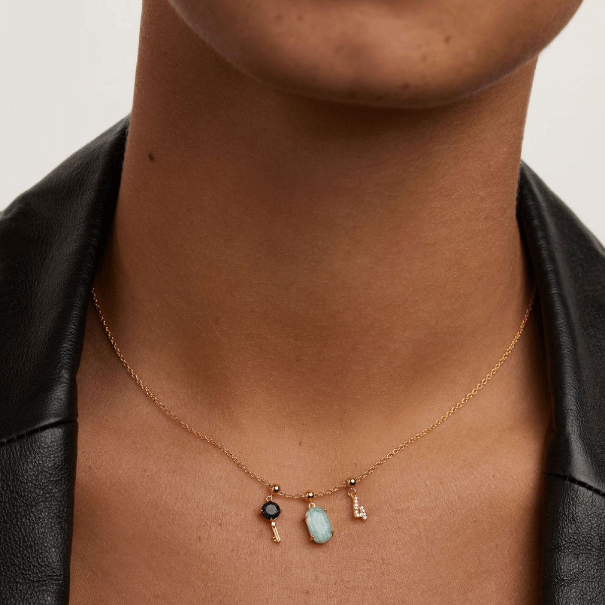 Key Miniature Shape Charm