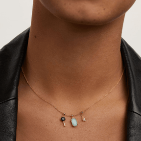 Key Miniature Shape Charm