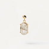 Natural Labradorite Symbolic Stone Charm