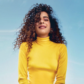 Bollywood Actress Mithila Palkar wearing Handmade 18k Gold Plated Tri-Hoops for Travel and Leisure India