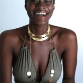 Chunky 18K Gold Plated Gisselle Choker