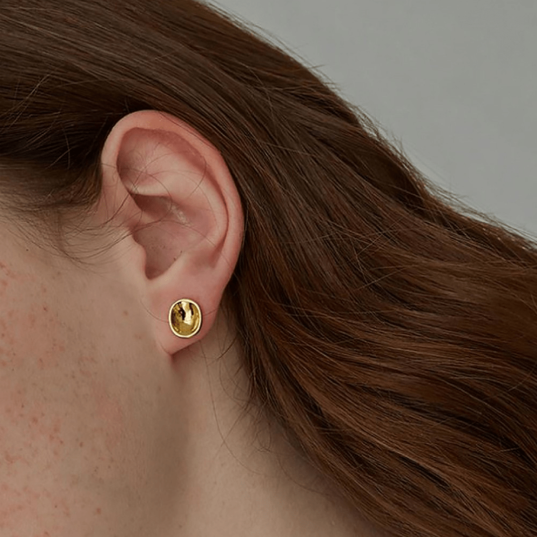 18K Gold Vermeil Dawn Stud Earrings