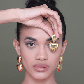 Aditi Rao Hydari in Heart Earrings