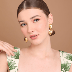 Aditi Rao Hydari in Heart Earrings
