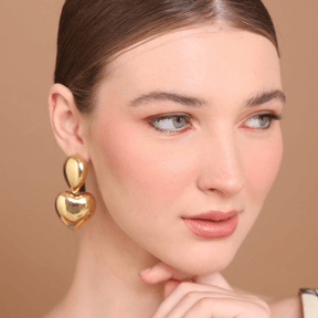 Aditi Rao Hydari in Heart Earrings