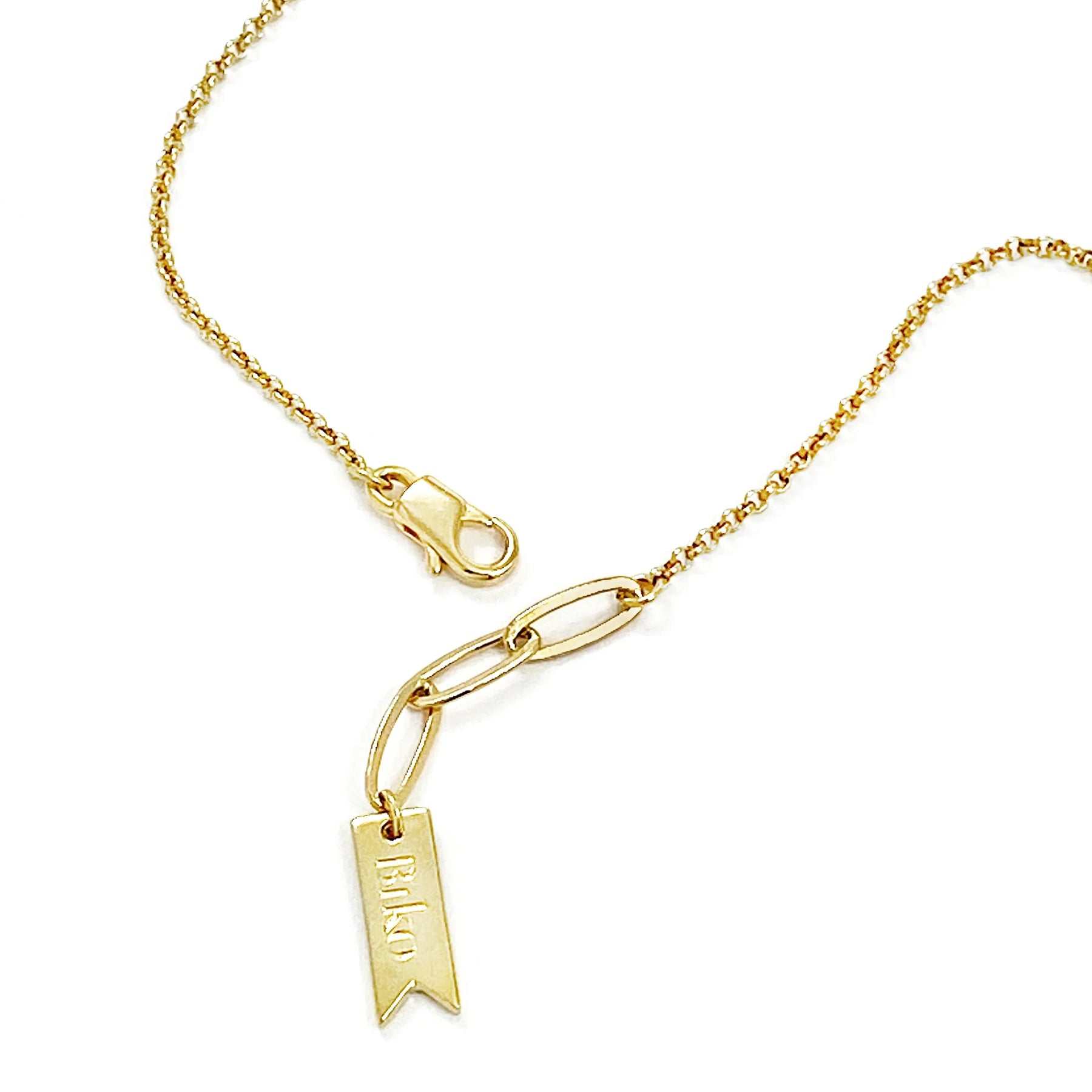 14K Gold Plated Sunray Pendant Necklace